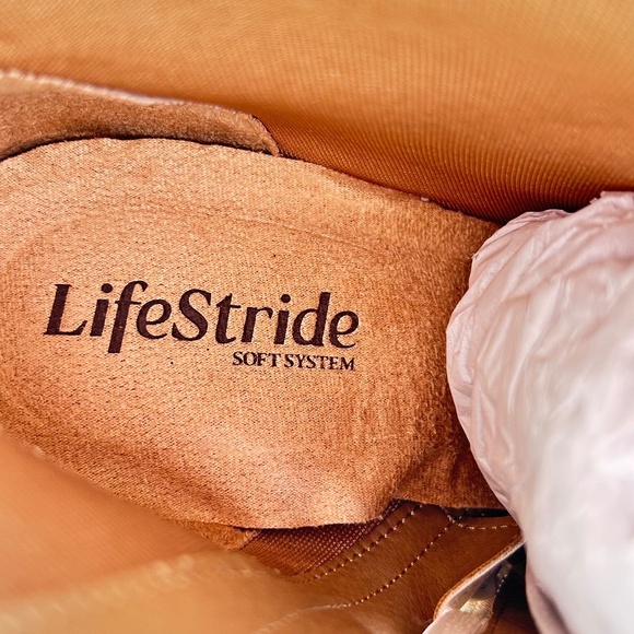 Life Stride Guild 2 Ankle Boots Women's Size 10W in Cream - Picture 12 of 12